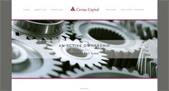Desktop Screenshot of ceviancapital.com